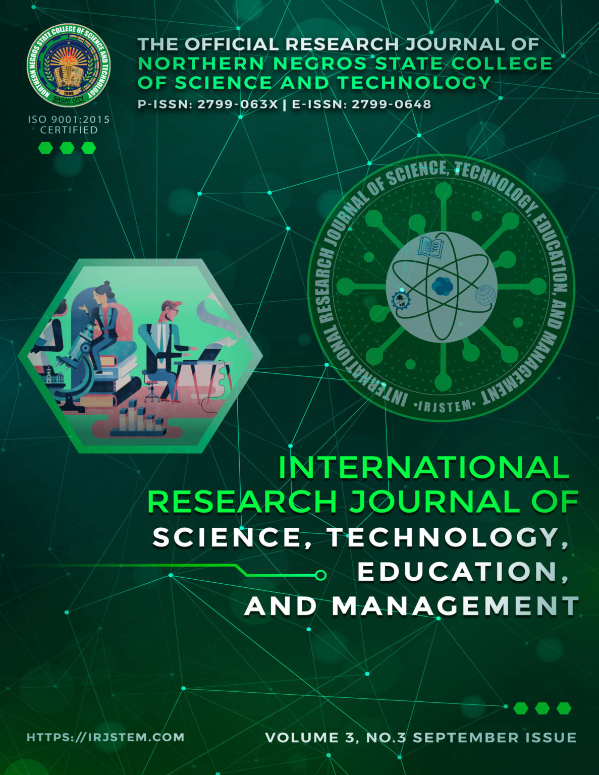 Volume 3 | No. 3 | September 2023 Issue - IRJSTEM